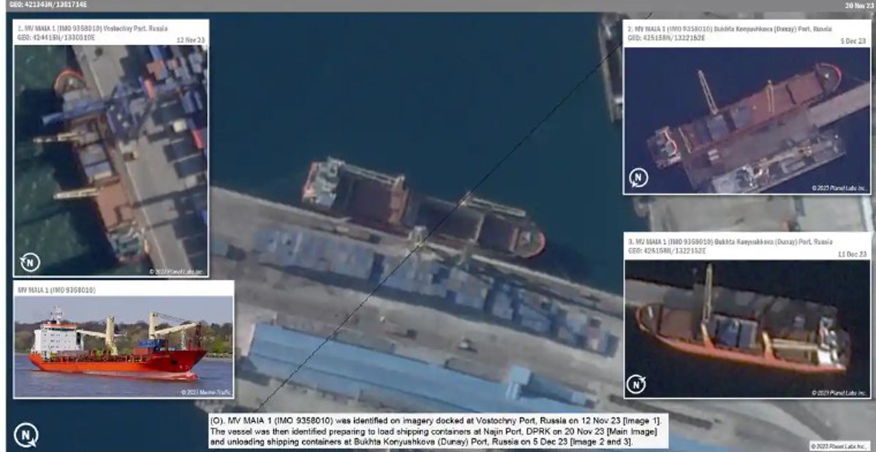 The Guardian: UK sends UN experts photographs of North Korean shipments to Russia