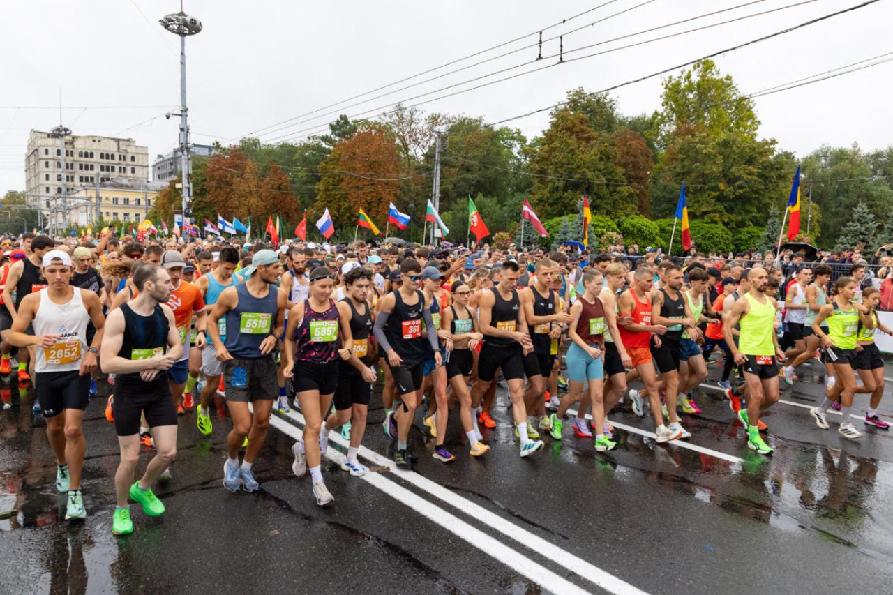 Chișinău Marathon 2026: более 10 тысяч участников из 59 стран вышли на старт