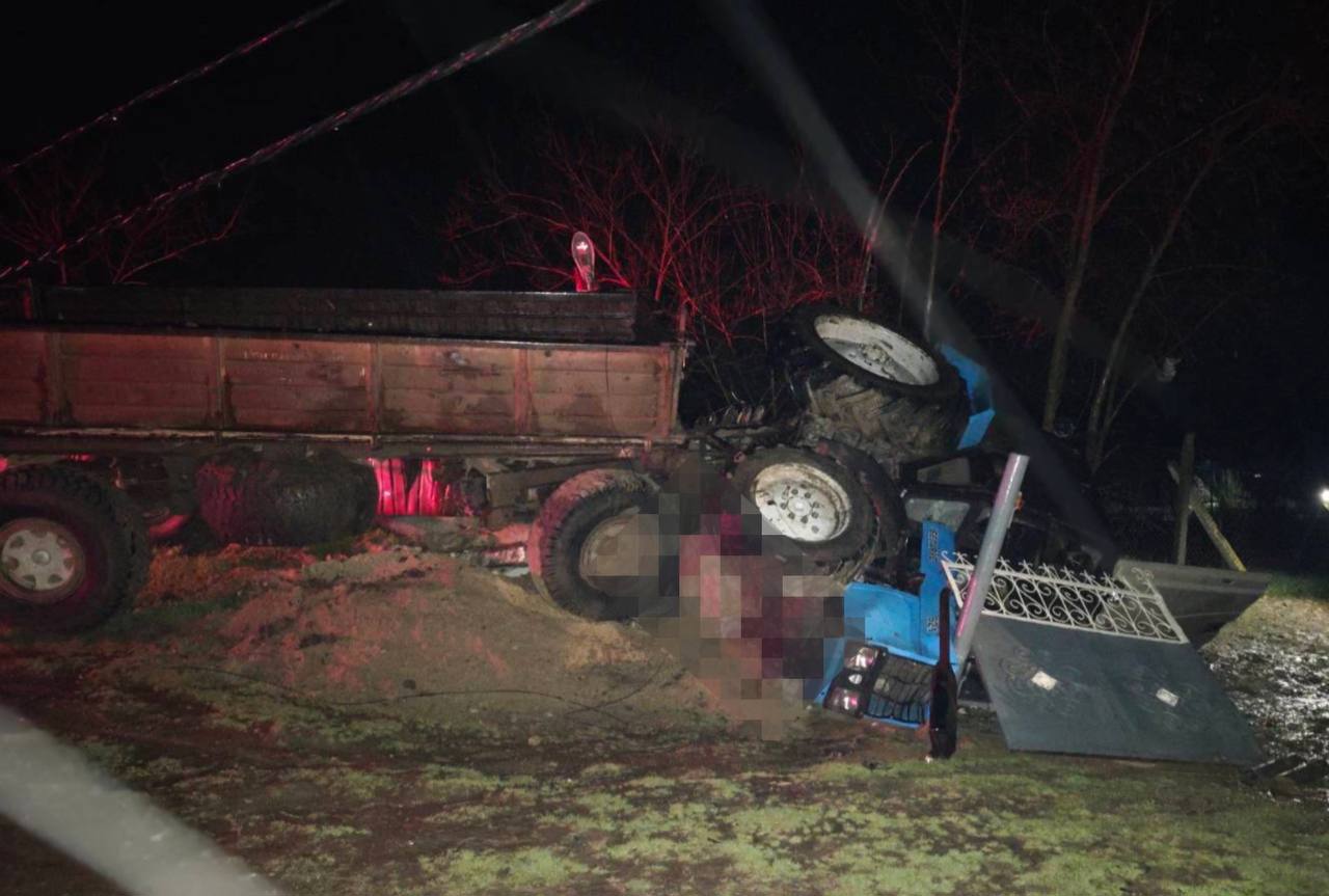 Accident grav la Purcari: O persoană a murit în ambulanță