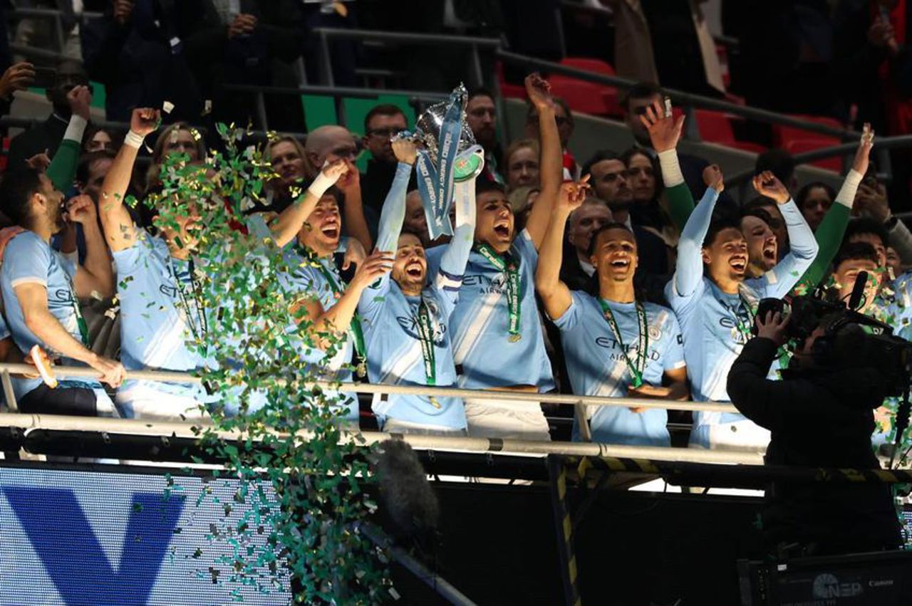 Manchester City a cucerit Cupa Ligii Angliei la fotbal!