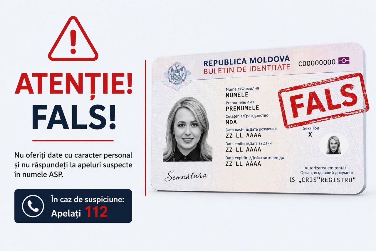 Apeluri false în numele ASP: Escrocii încearcă să obțină date personale de la cetățeni