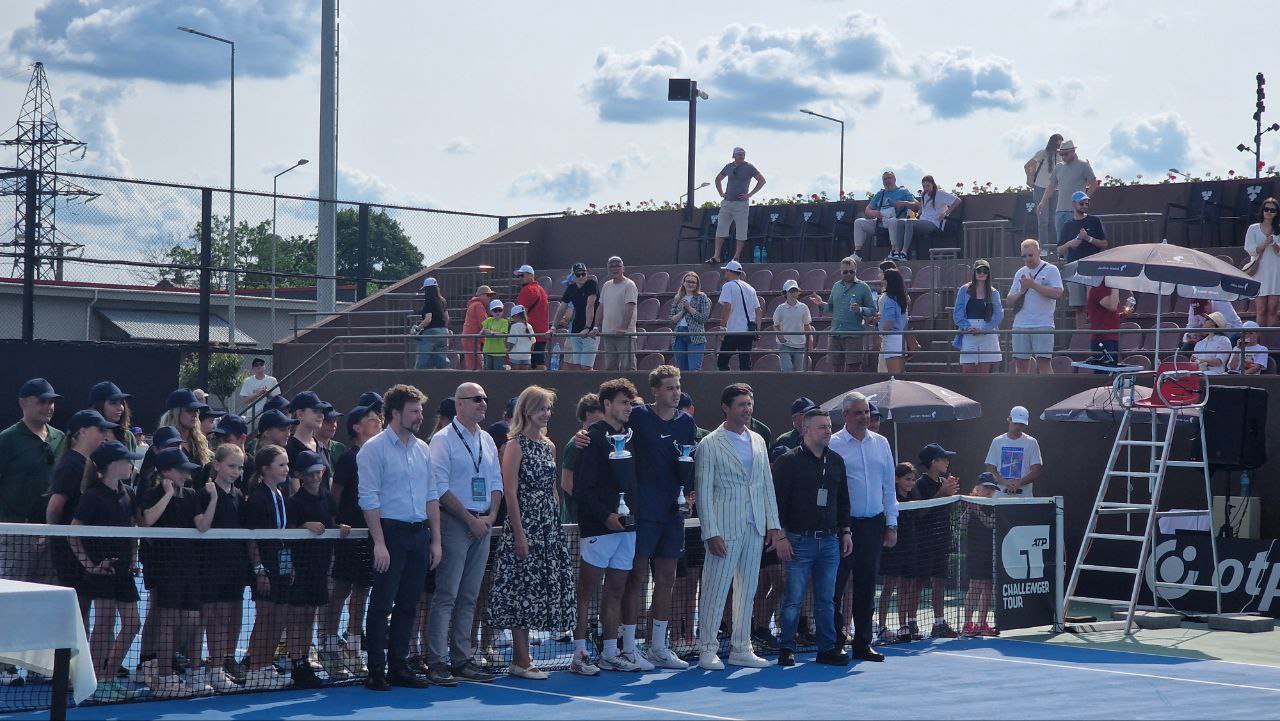 Marele trofeu ATP Challenger 50 „Moldova Open” va ajunge în Franța: Clement Chidekh a triumfat la Chișinău 