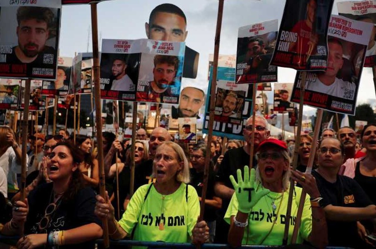Proteste masive în Israel. Mii de oameni au cerut eliberarea ostaticilor  
