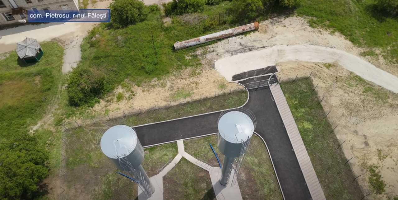 New water towers improve services for 500 residents in Moldova