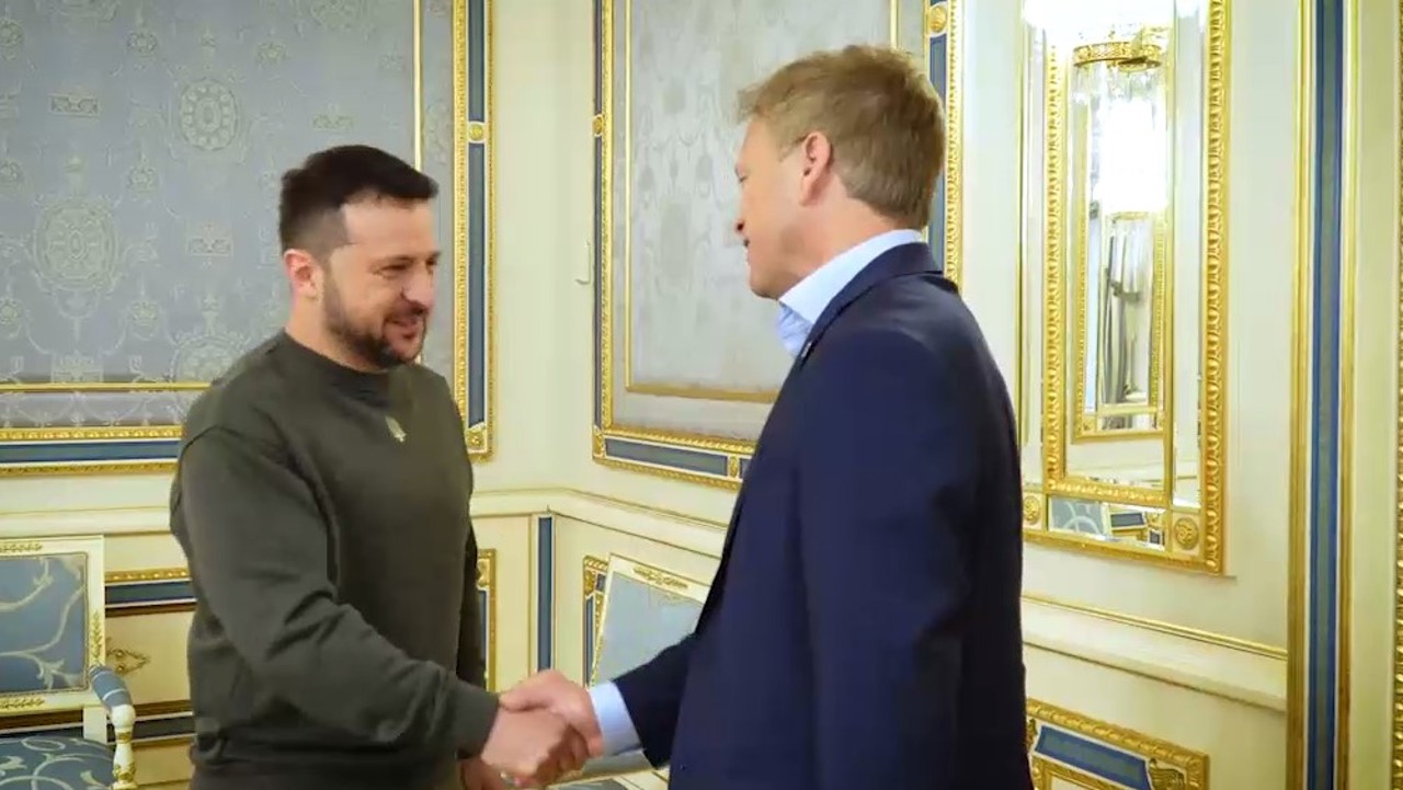 Volodymyr Zelensky met in Kiev with the new British defense secretary