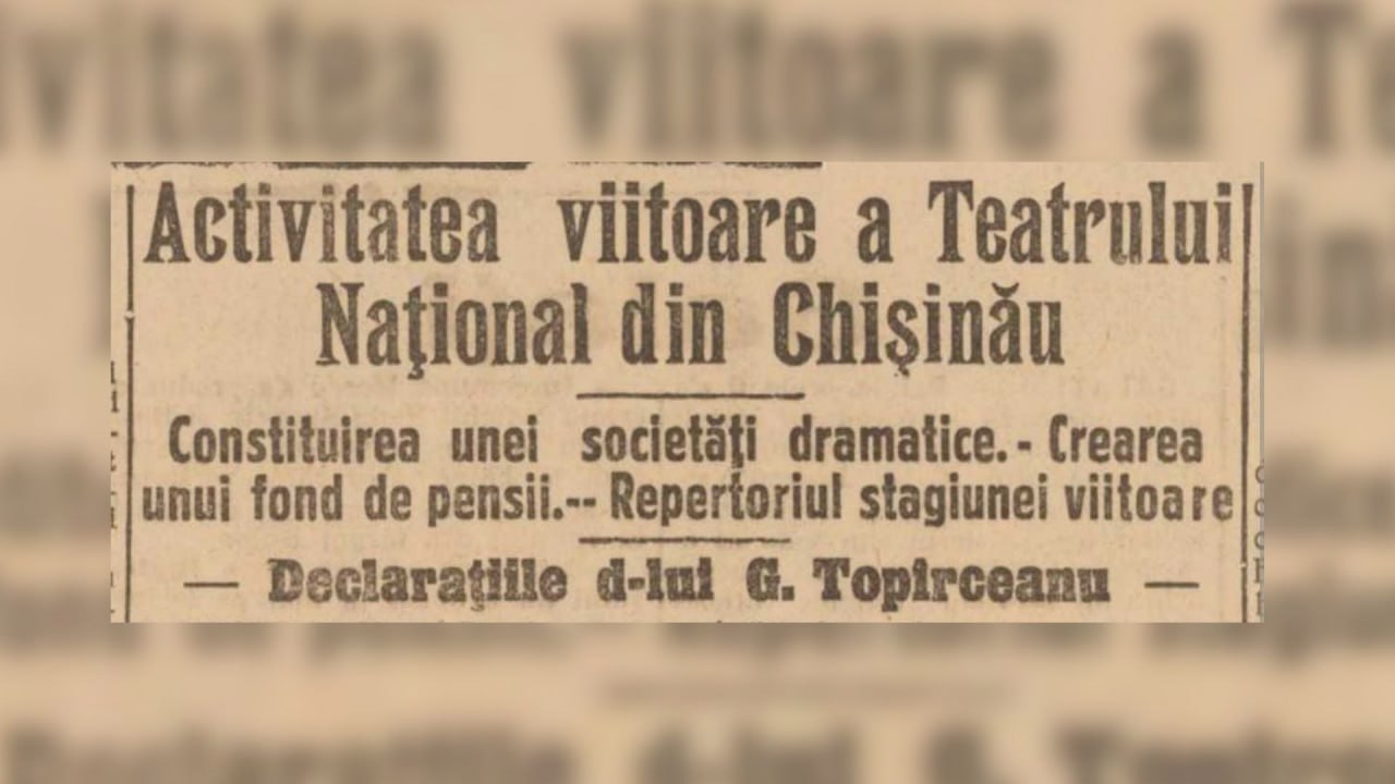 Revista presei independente: Planuri ambițioase pentru Teatrul Național