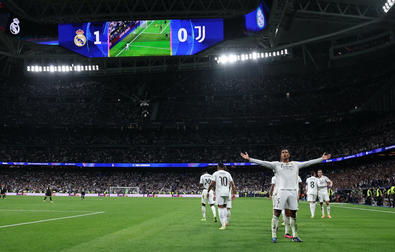 Bellingham winner secures Real Madrid victory; Liverpool, Chelsea score five in Champions League