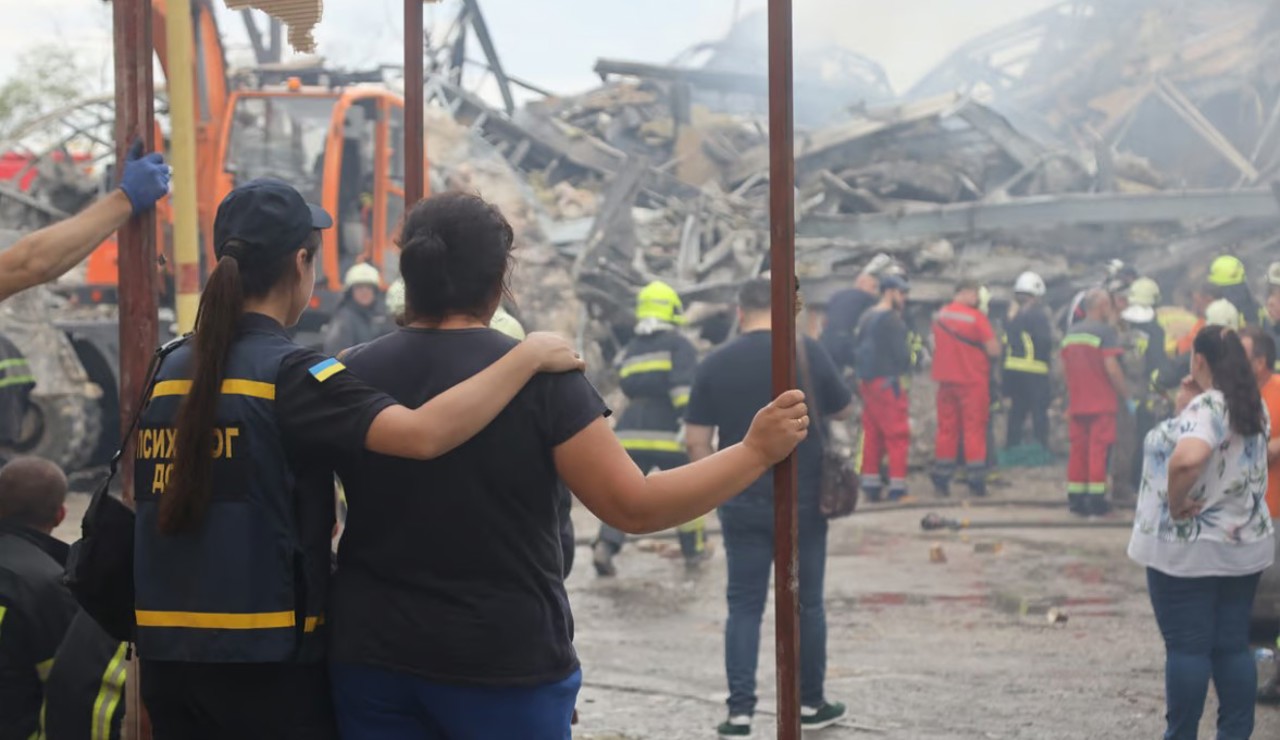 Consulatul chinez din Odesa a fost avariat în urma atacului aerian rusesc 