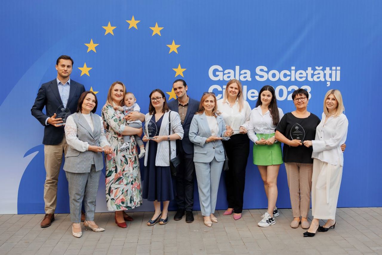 Societatea civilă din Republica Moldova, premiată de Uniunea Europeană pentru contribuția la dezvoltarea democrației
