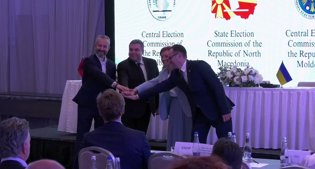 Alianță regională la Chișinău: R. Moldova, Ucraina, Albania și Macedonia de Nord își unesc forțele pentru a proteja alegerile de atacuri hibride