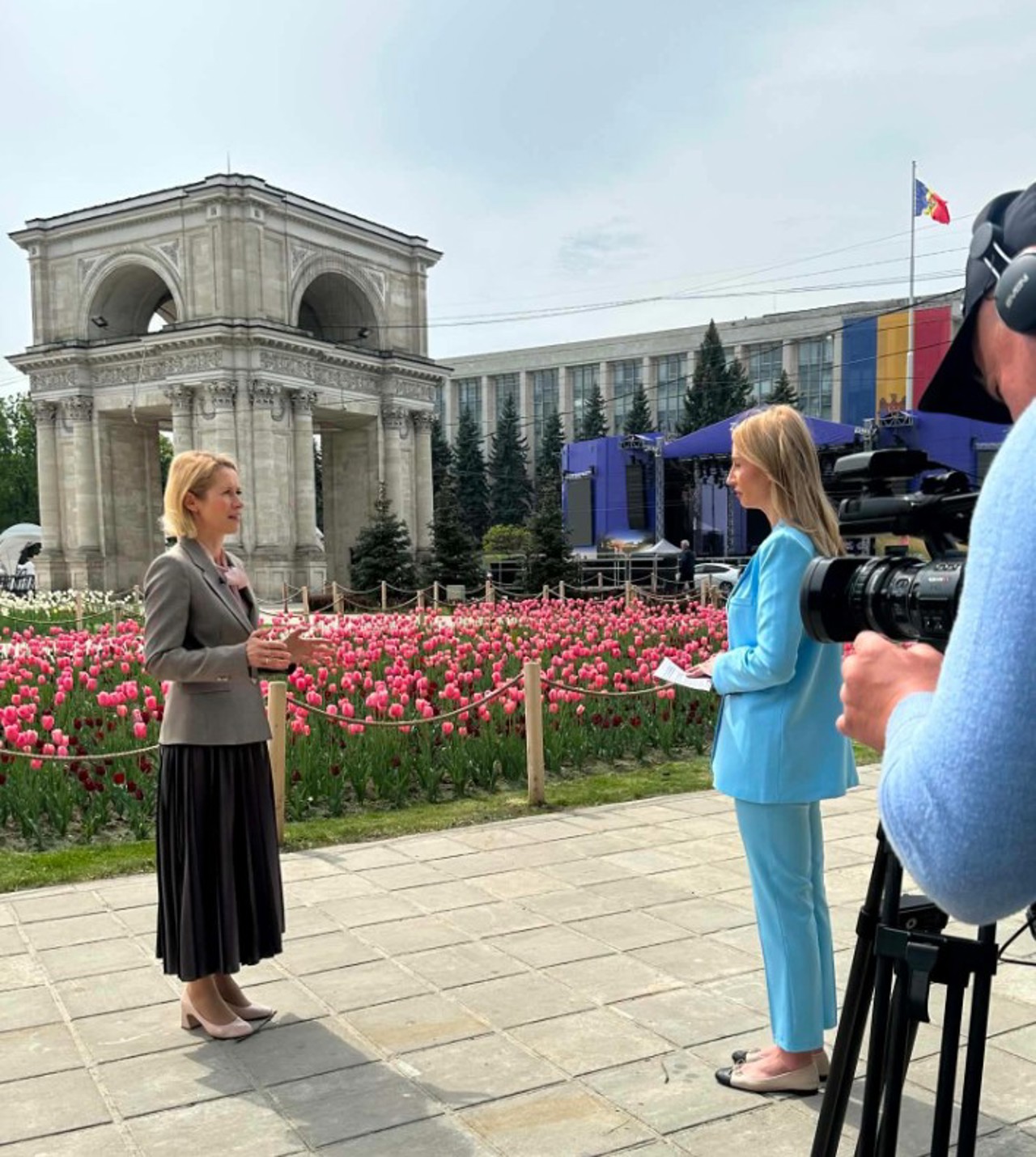 Șefa diplomației UE, Kaja Kallas, la Moldova 1: „R. Moldova este pe deplin aliniată la politica externă și de securitate a UE”