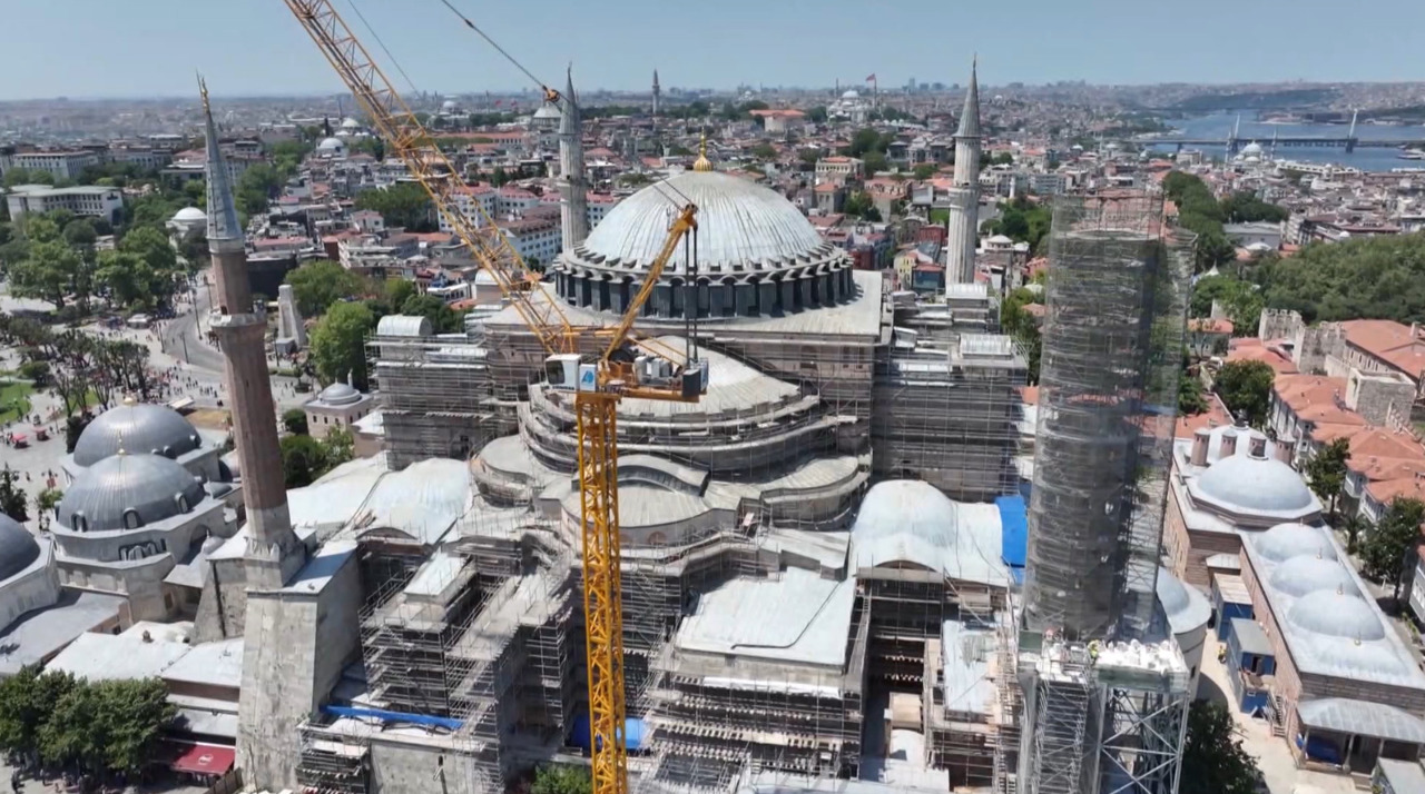 1500 de ani de istorie, în renovare: Hagia Sophia, între trecut și viitor