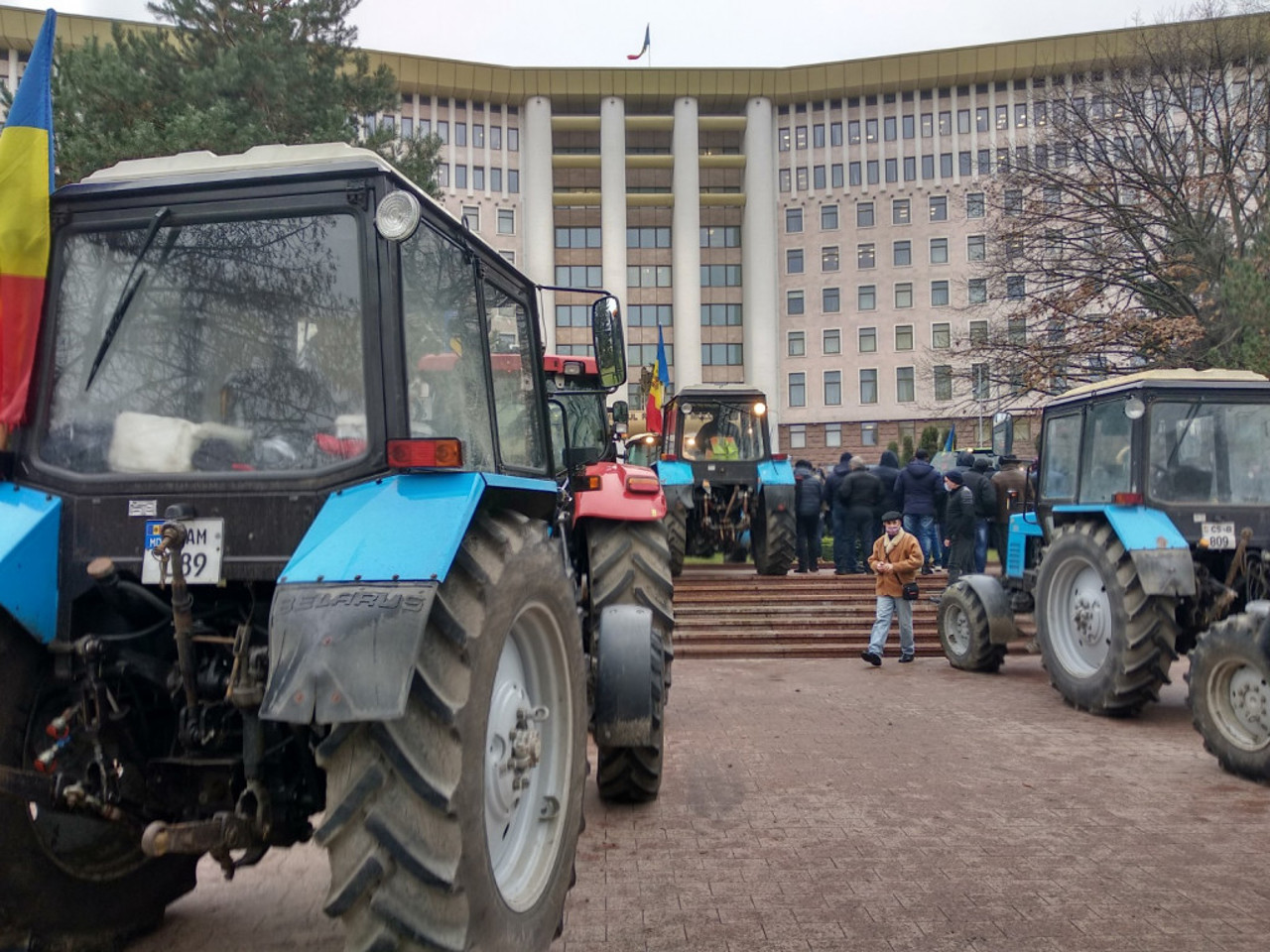 Igor Grosu, despre protestele fermierilor: „Autoritățile trebuie să găsească soluții și să vină cu un răspuns la revendicări”