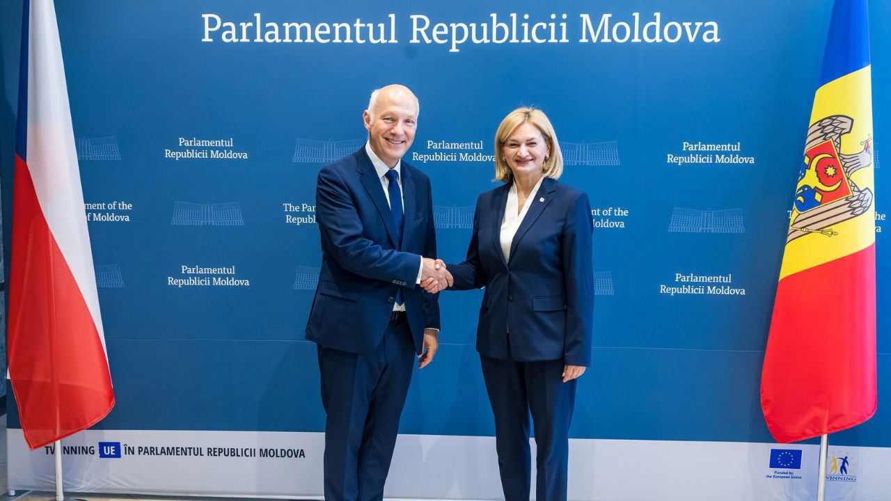 Cehia susține accelerarea parcursului european al R. Moldova: „Vom sprijini R. Moldova în această perioadă complicată”