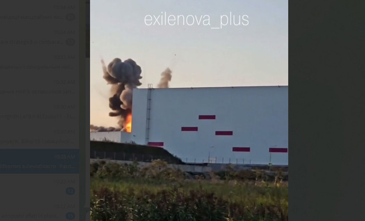 Noi atacuri asupra infrastructurii logistice din Rusia: Incendii la depozite și victime în regiunea Moscovei