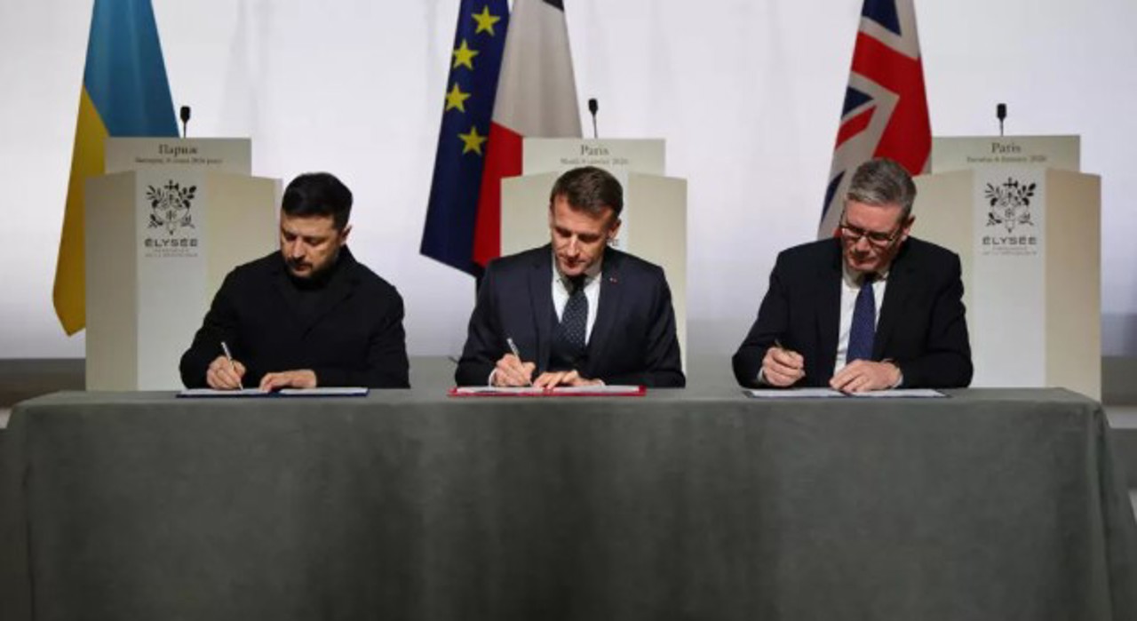 Declarație privind susținerea Ucrainei, semnată la Paris