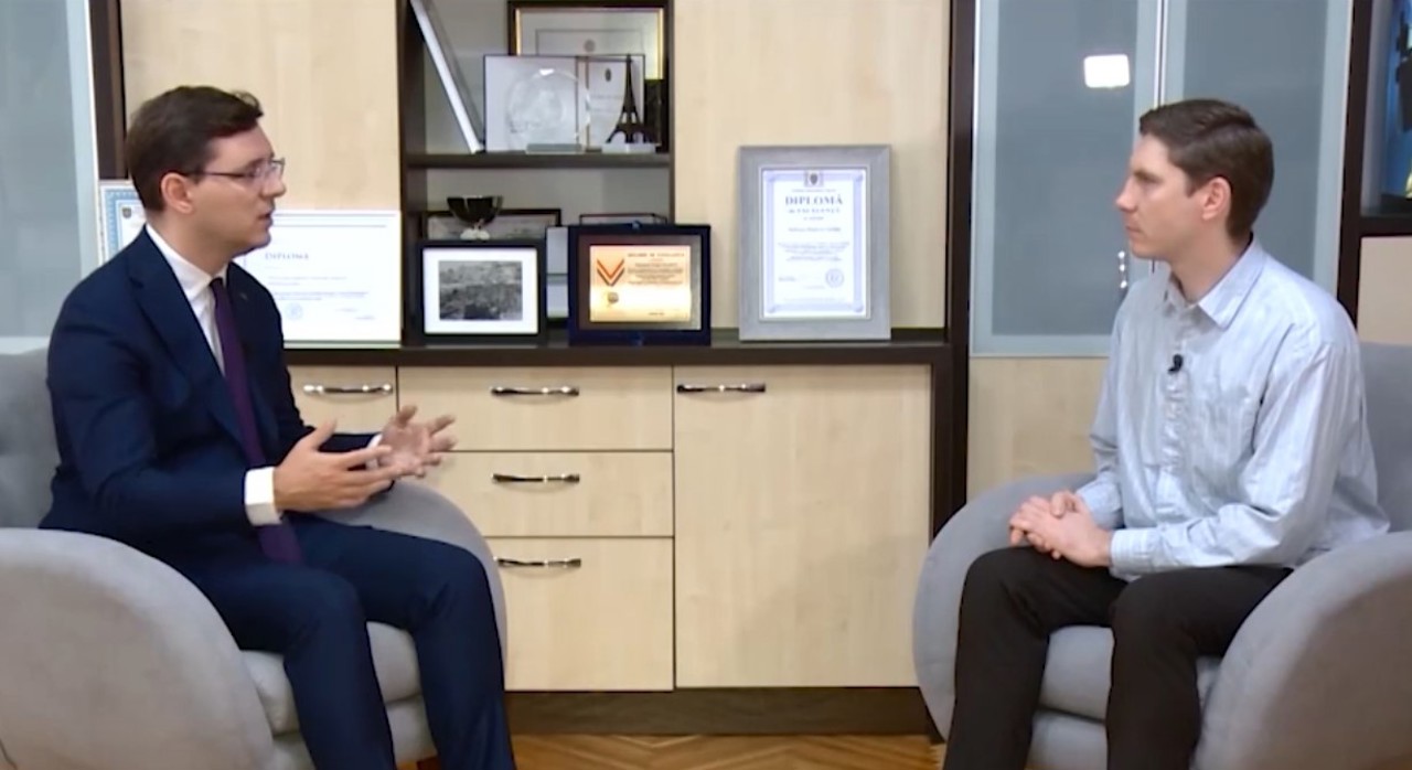 Captură video Moldova 1 