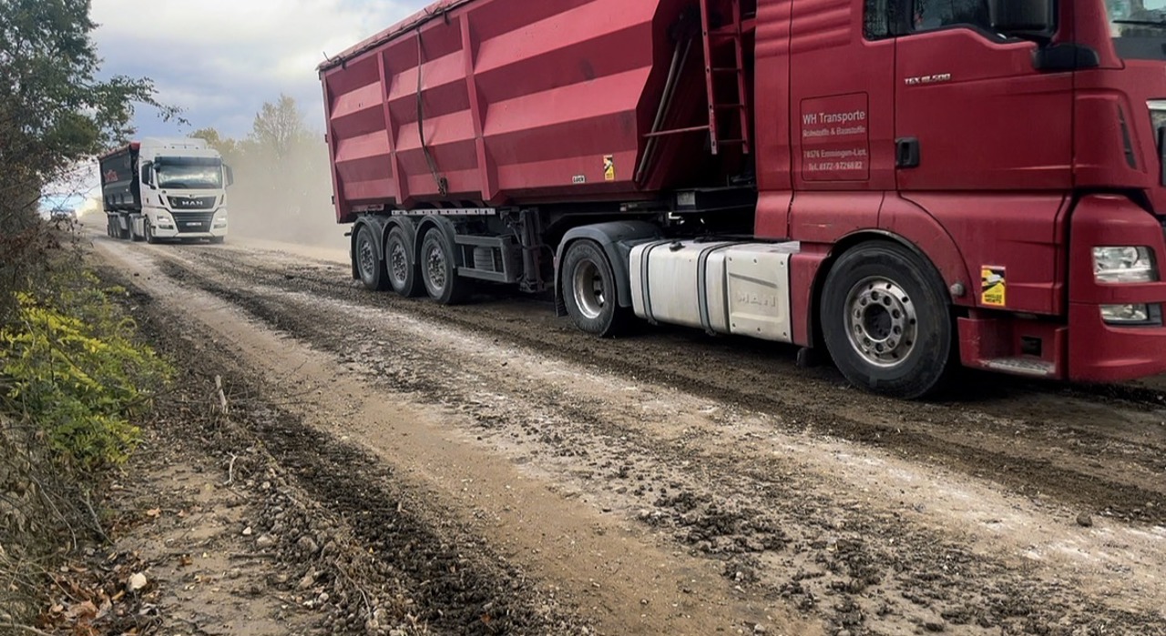 AND instituie restricții pentru autovehiculele de mare tonaj pe drumul G39, din 18 noiembrie