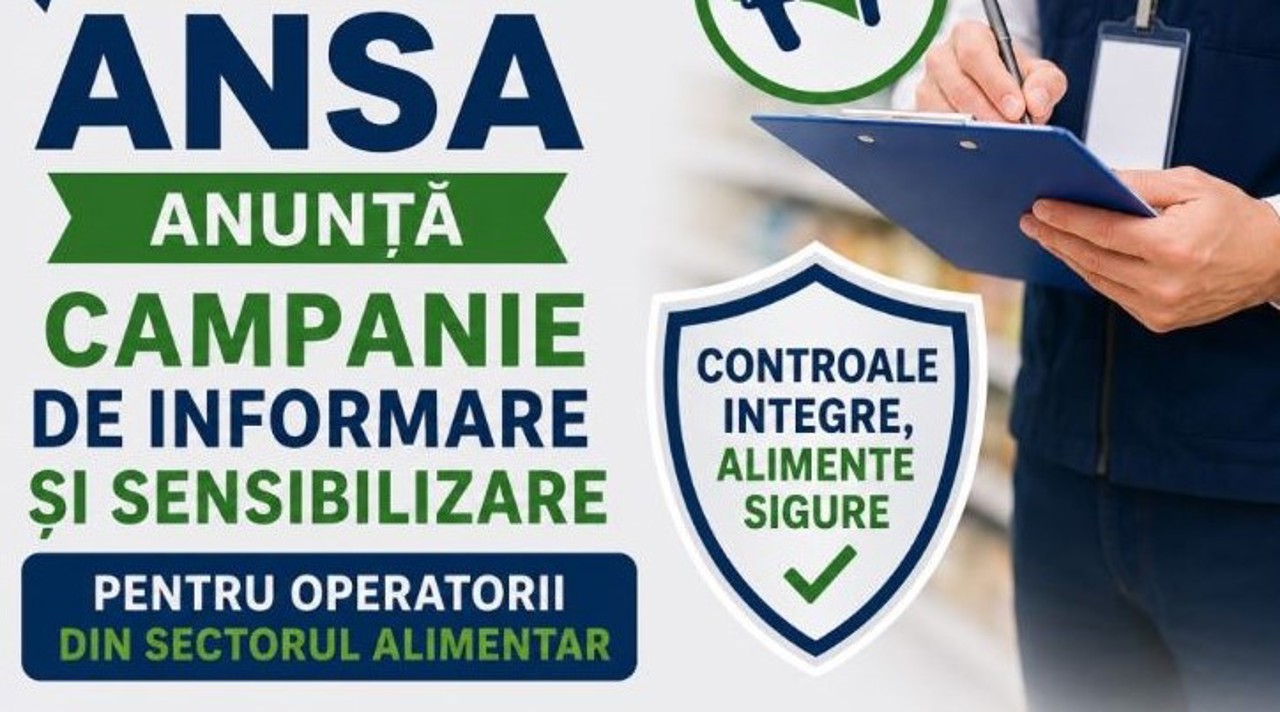 ANSA lansează campania „Controale integre, alimente sigure” pentru prevenirea corupției în sectorul alimentar