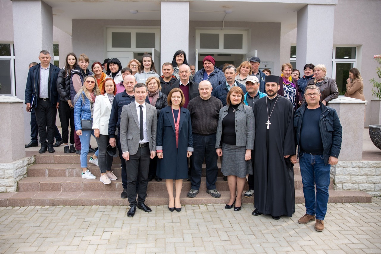 Майя Санду в Паланке: Я призываю людей участвовать в программе «Европейское село»