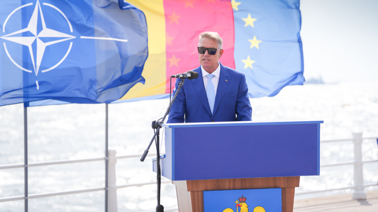 Ziua Marinei române, la Constanța. Klaus Iohannis: „România va susține Ucraina cât va fi necesar”