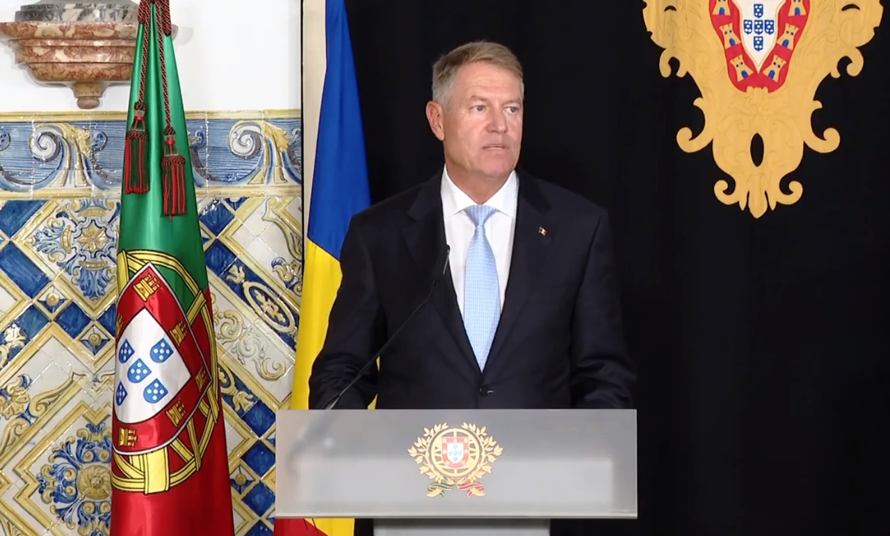 Klaus Iohannis: România și Portugalia vor susține lansarea negocierilor de aderare a Republicii Moldova la UE până la sfârșitul acestui an