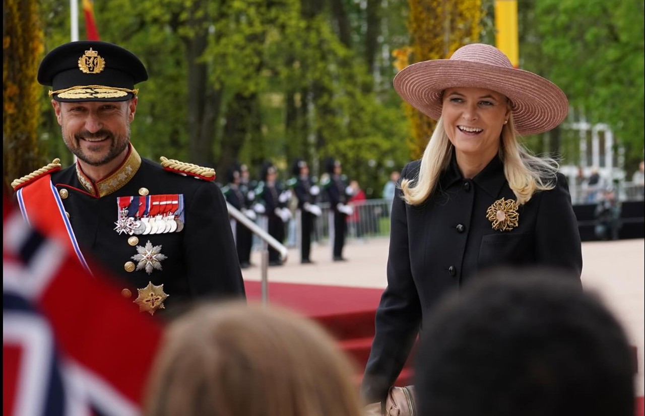 Наследник престола Норвегии принц Хокон Магнус и его супруга принцесса Метте-Марит