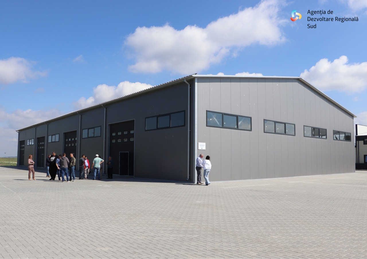 Hală modernă de producere, construită la Cimișlia, cu suprafața de peste 1.180 de metri pătrați