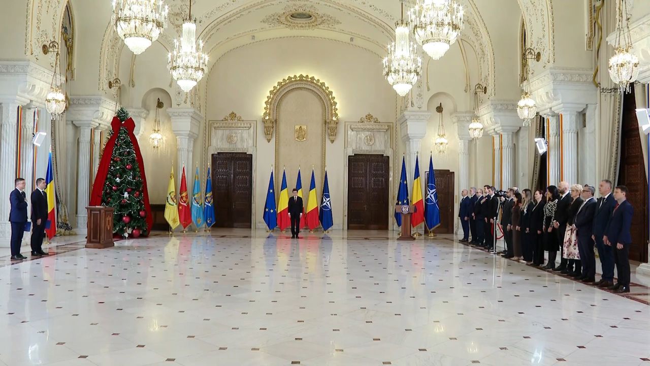 Radu Miruță și Irineu Darău, învestiți la Cotroceni. Guvernul Bolojan rămâne cu un portofoliu vacant