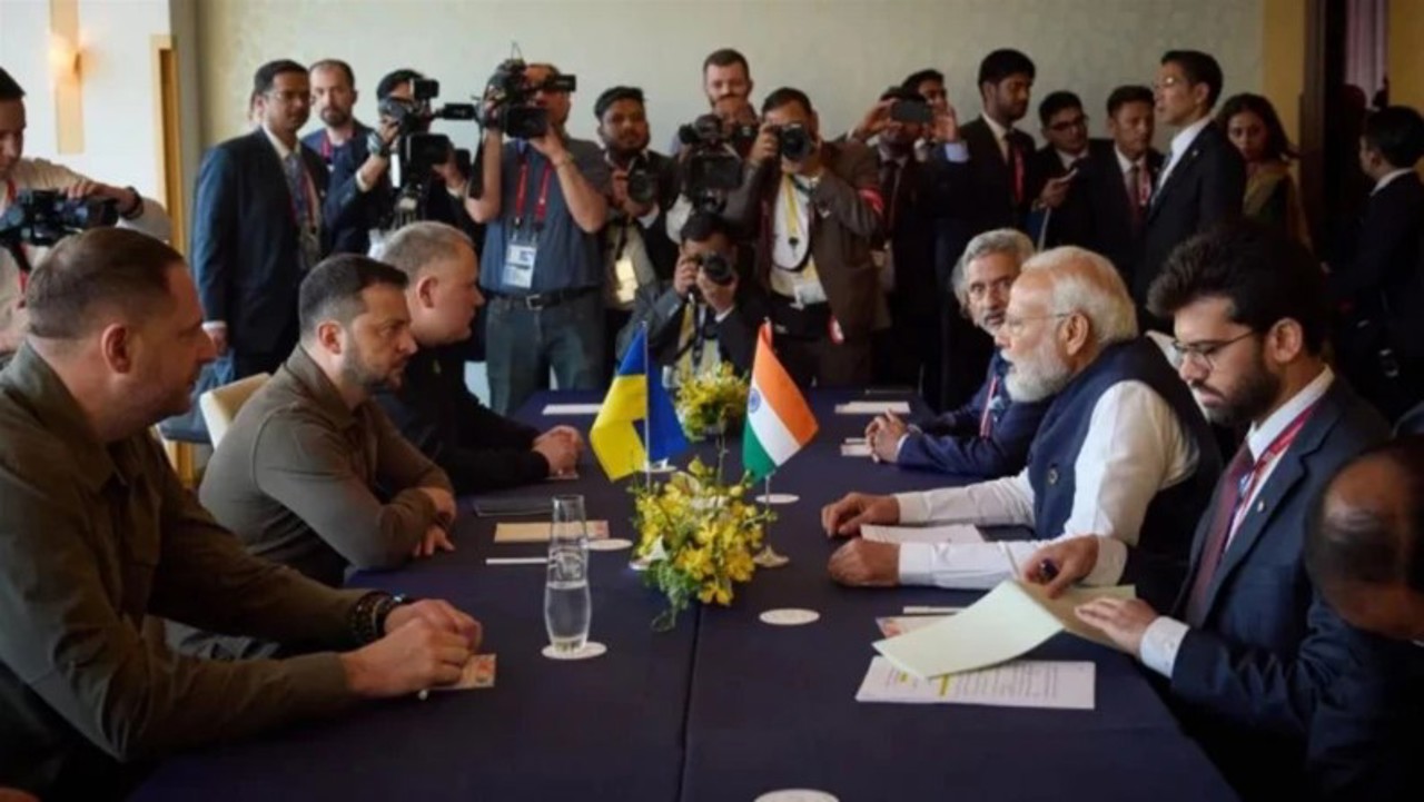 Getty images / Modi and Zelenski met last year on the sidelines of the G7 summit in Japan