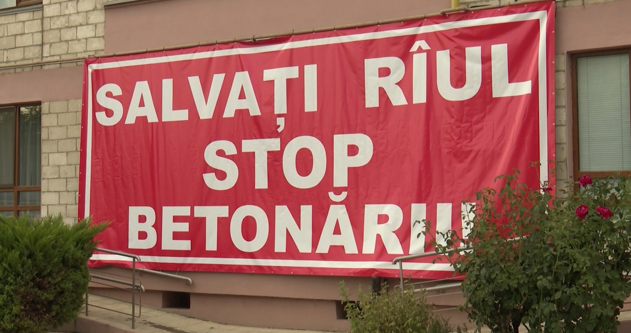 Râu betonat pentru o parcare auto: O companie imobiliară intenționează să „îngroape” o porțiune a râului Țiganca din capitală