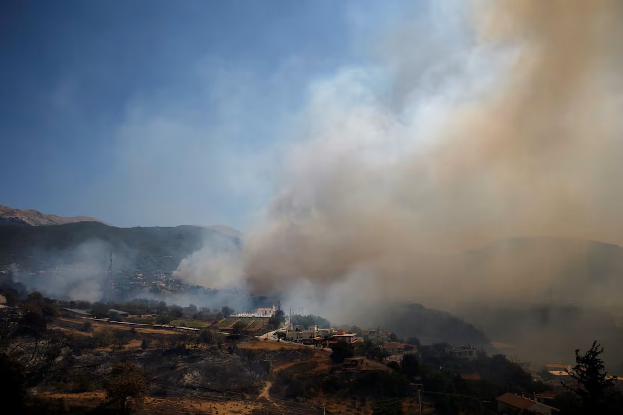 Warning for Moldovans: High wildfire risk in Greece