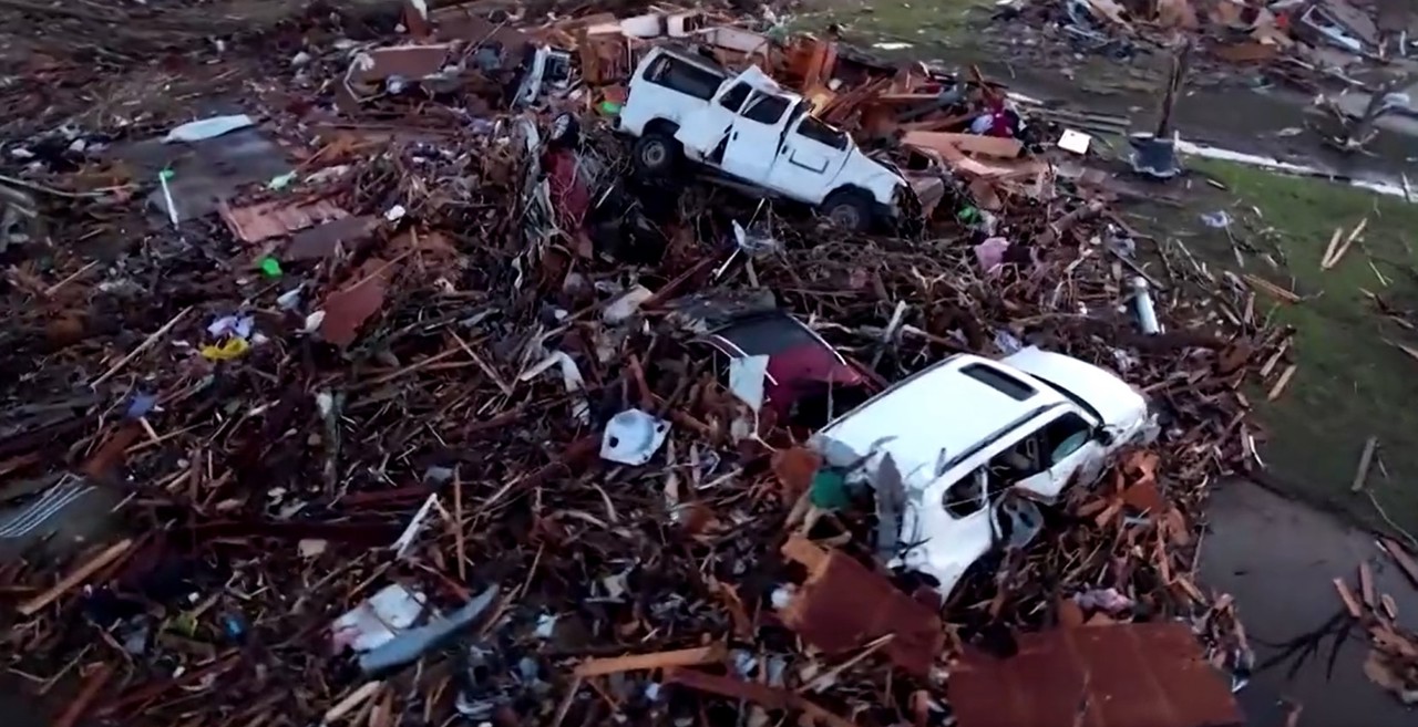 Joe Biden is deploying federal aid to Mississippi after devastating tornadoes destroyed entire neighborhoods