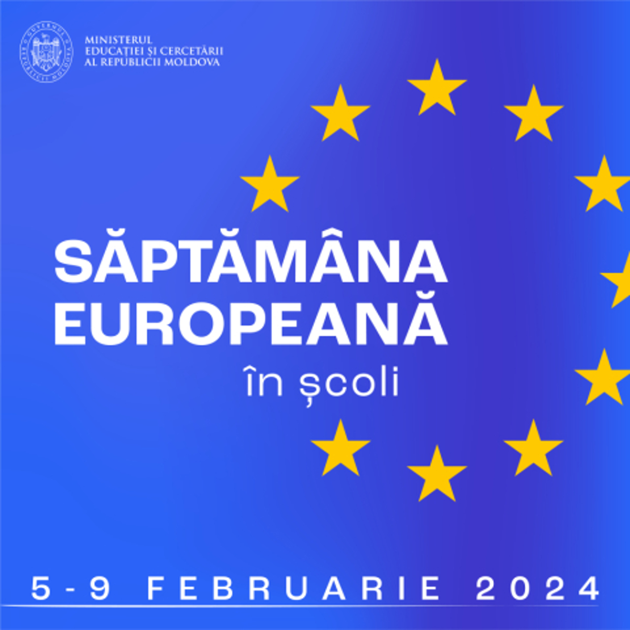 În școlile din Republica Moldova se va desfășura Săptămâna Europeană