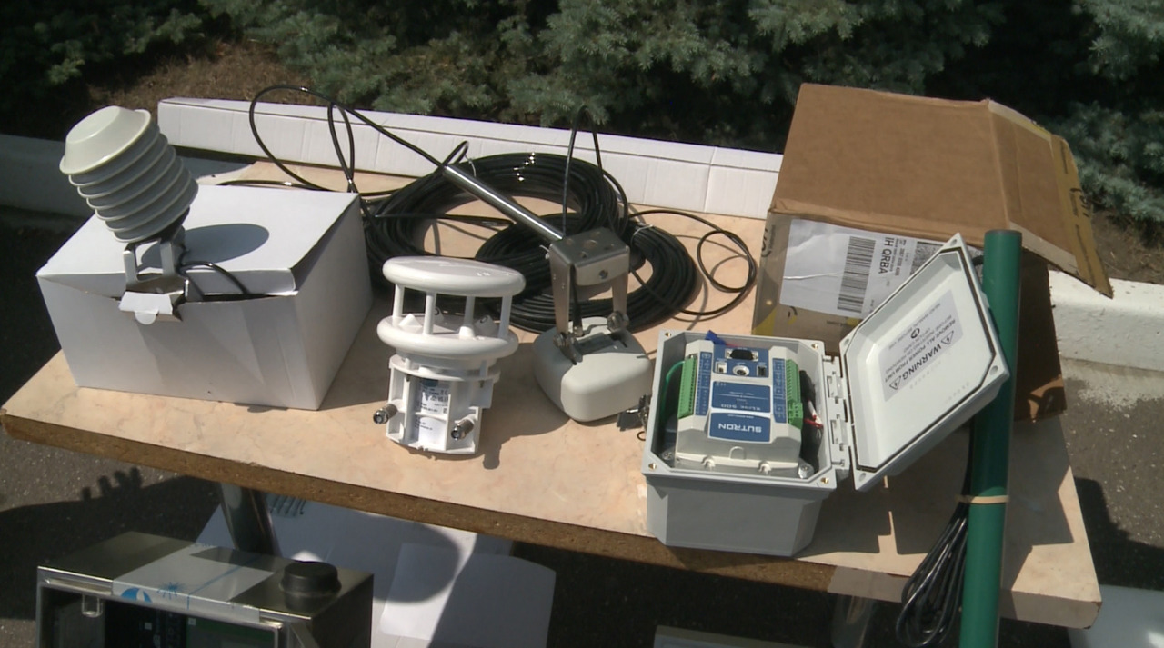 Stația meteo din Hâncești, dotată cu senzori moderni pentru monitorizarea solului