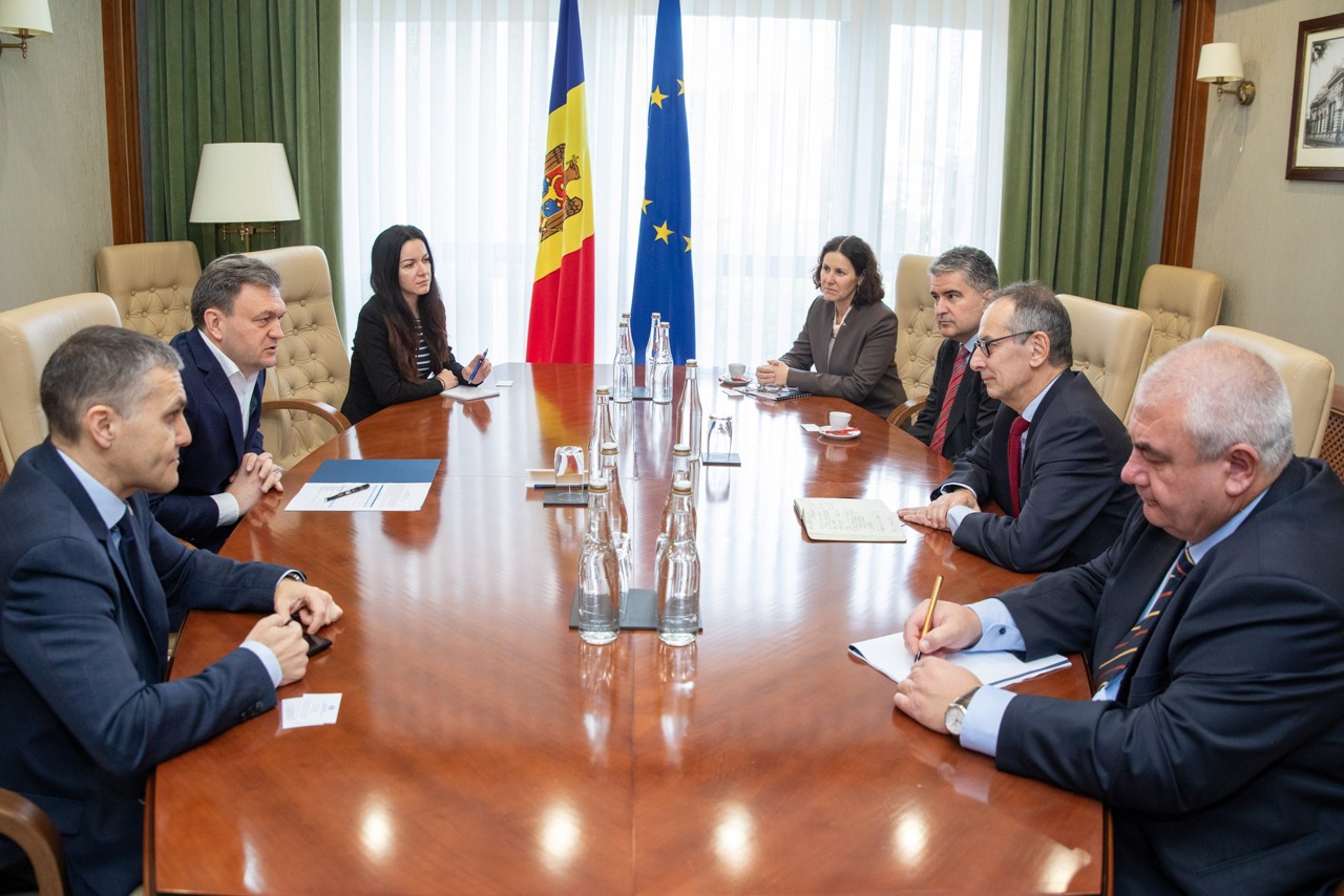 Discuții între prim-ministrul R. Moldova și directorul executiv regional al BERD privind prioritățile de dezvoltare economică