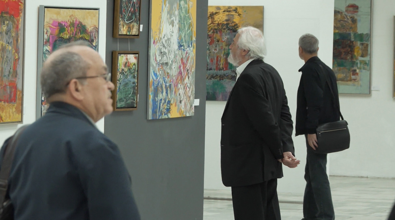 Master Andrei Negură held an exhibition at the "Constantin Brâncuși" Gallery