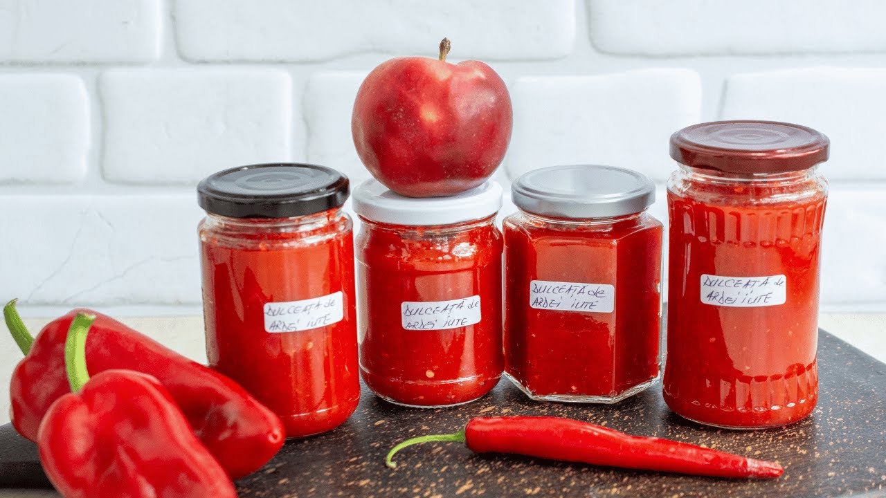 Dulceață de ardei iute produsă în Orhei: rețetă tradițională, beneficii pentru sănătate și prețul produsului