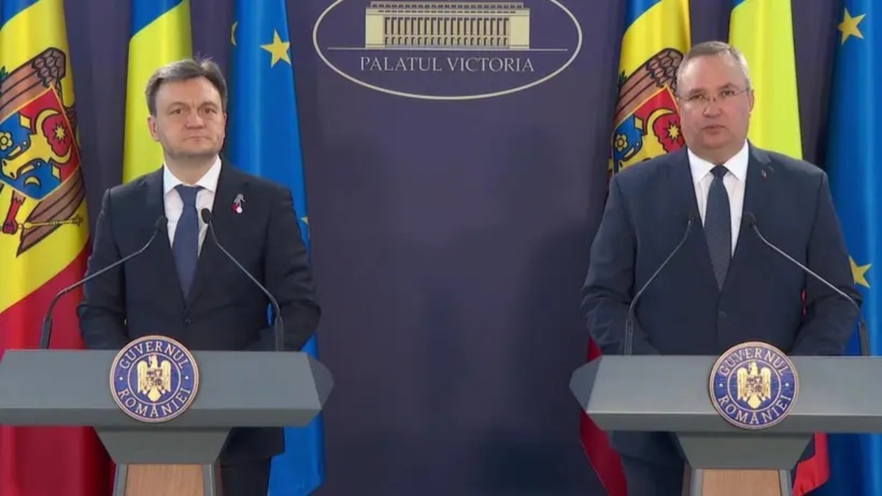 LIVE // Press conference held by the Prime Minister of the Republic of Moldova, Dorin Recean, and the Prime Minister of Romania, Nicolae Ciucă
