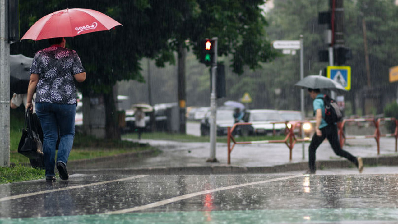 Avertizare meteo: Cod galben de instabilitate atmosferică în majoritatea raioanelor