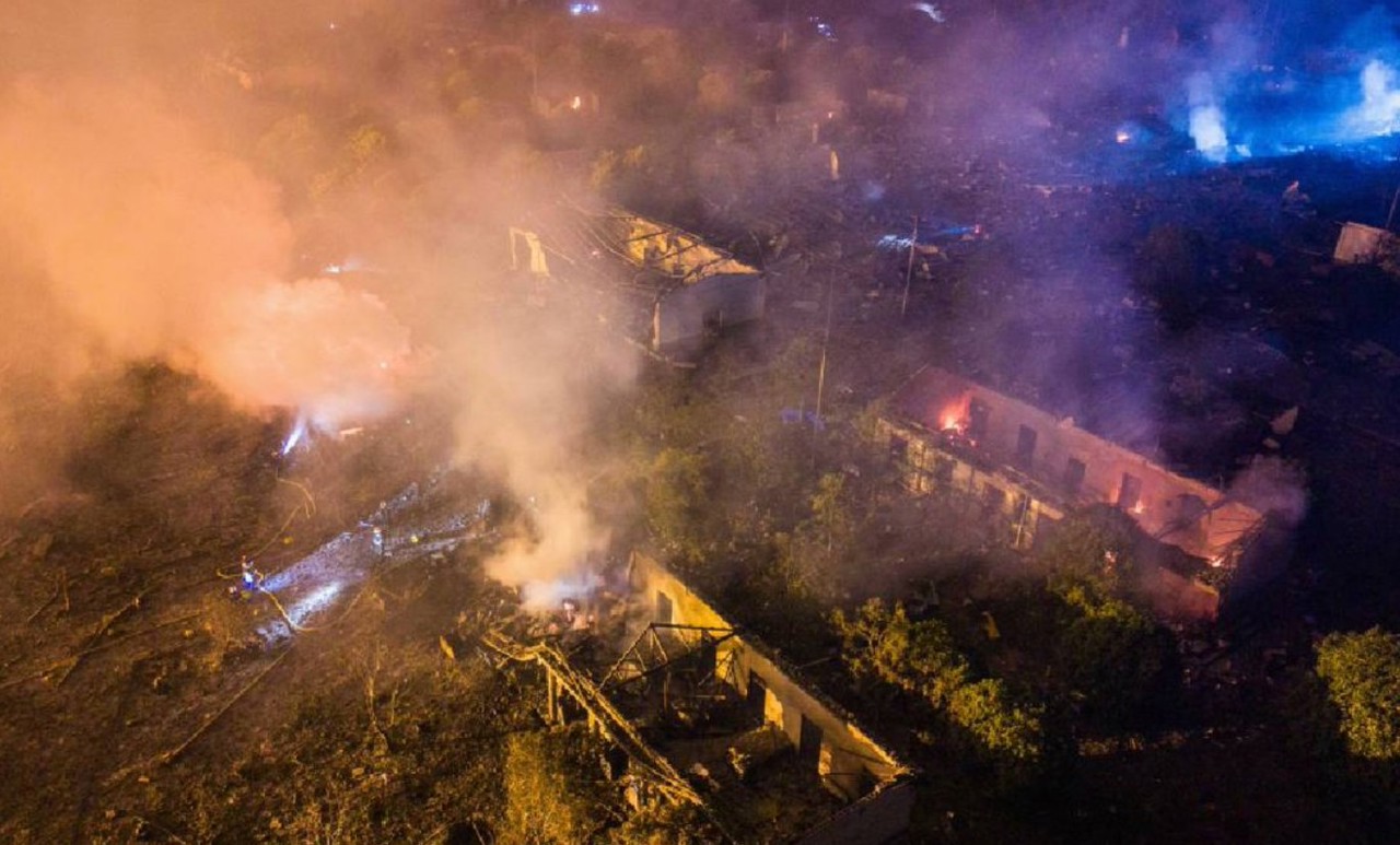 Explozie la o fabrică de artificii din China, soldată cu 26 de morți și peste 60 de răniți 