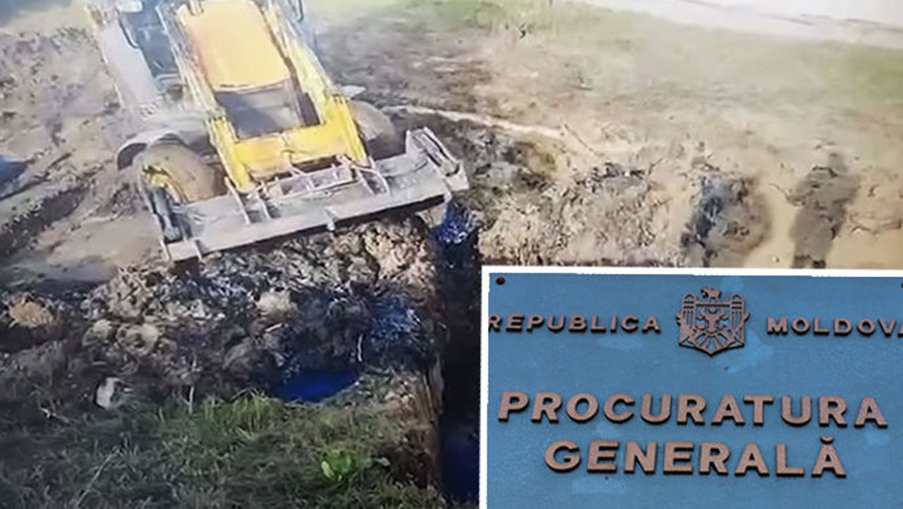 Procuratura a inițiat un proces penal privind pretinsele acțiuni ilicite de îngropare a păcurii 