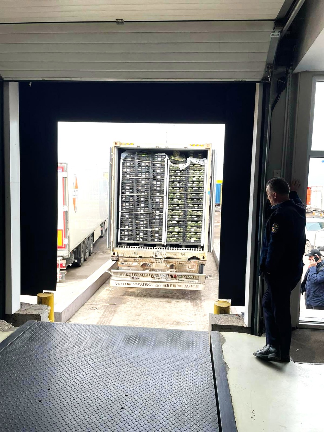 Более 10 тонн испорченных овощей уничтожили на границе Молдовы