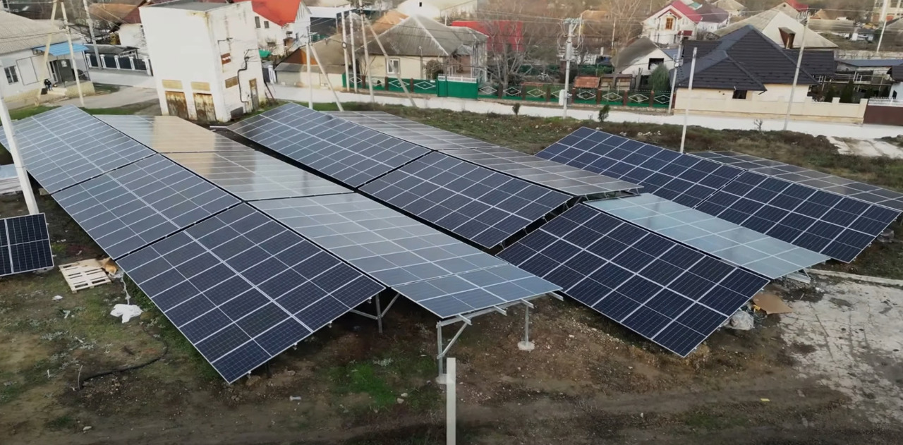 Un sat din raionul Strășeni își acoperă consumul de energie din surse regenerabile