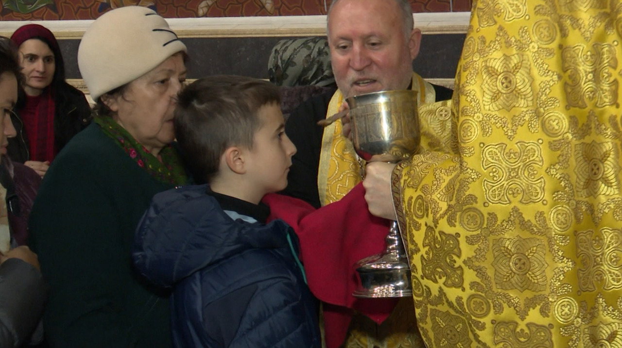 Prima săptămână de post, încheiată cu împărtășanie pentru creștinii ortodocși de stil vechi