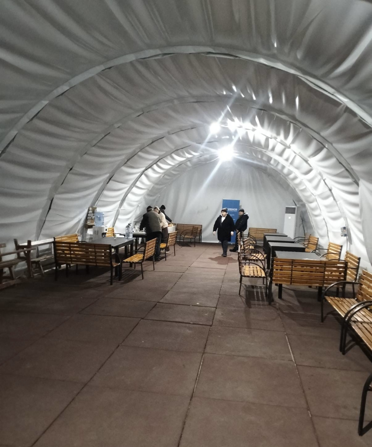 Mobile camp established in Palanca for Ukrainians stranded after border attacks