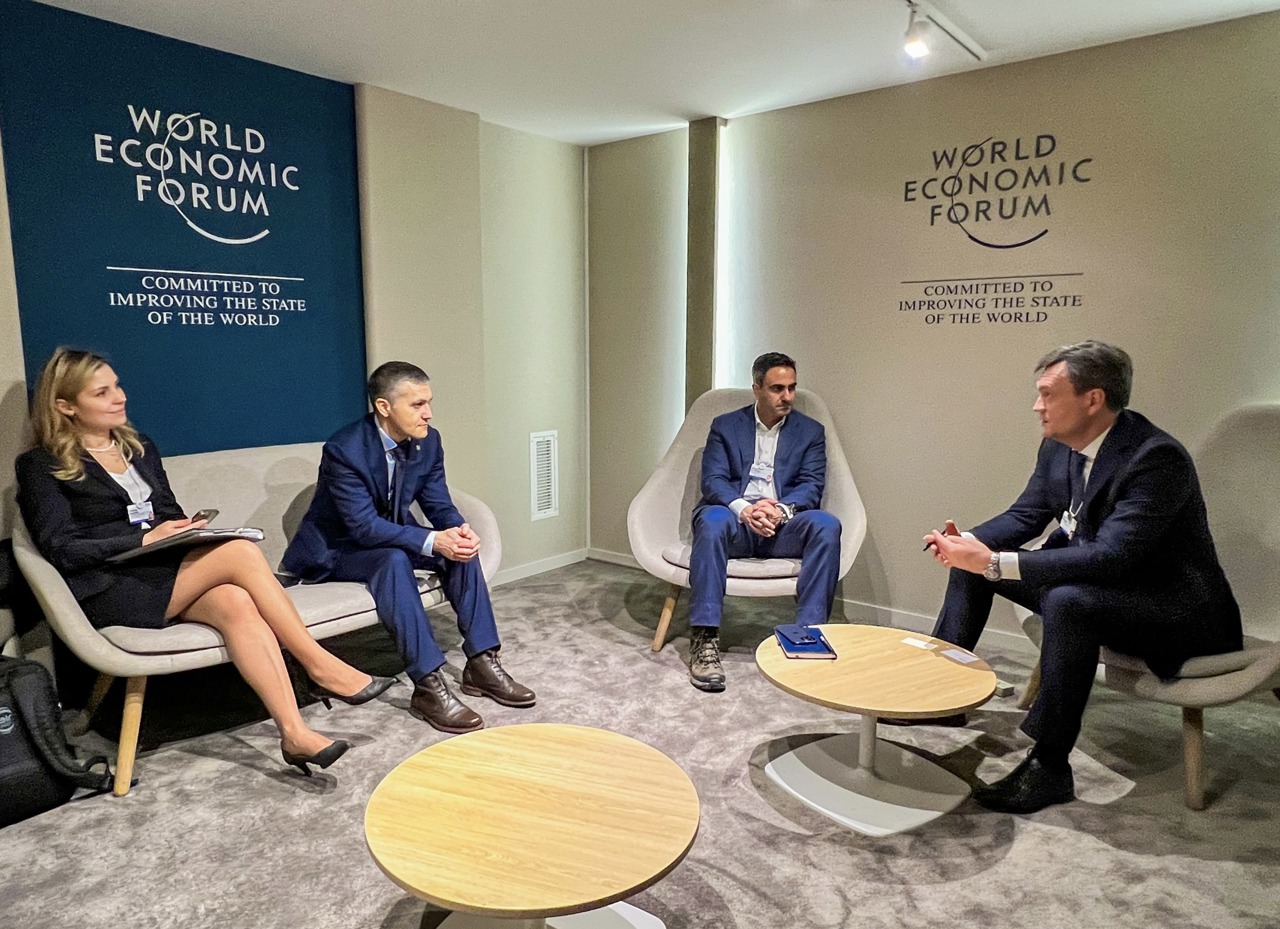 Davos 2024: Prospects for collaboration in various key fields, discussed by Dorin Recean with representatives of some international companies