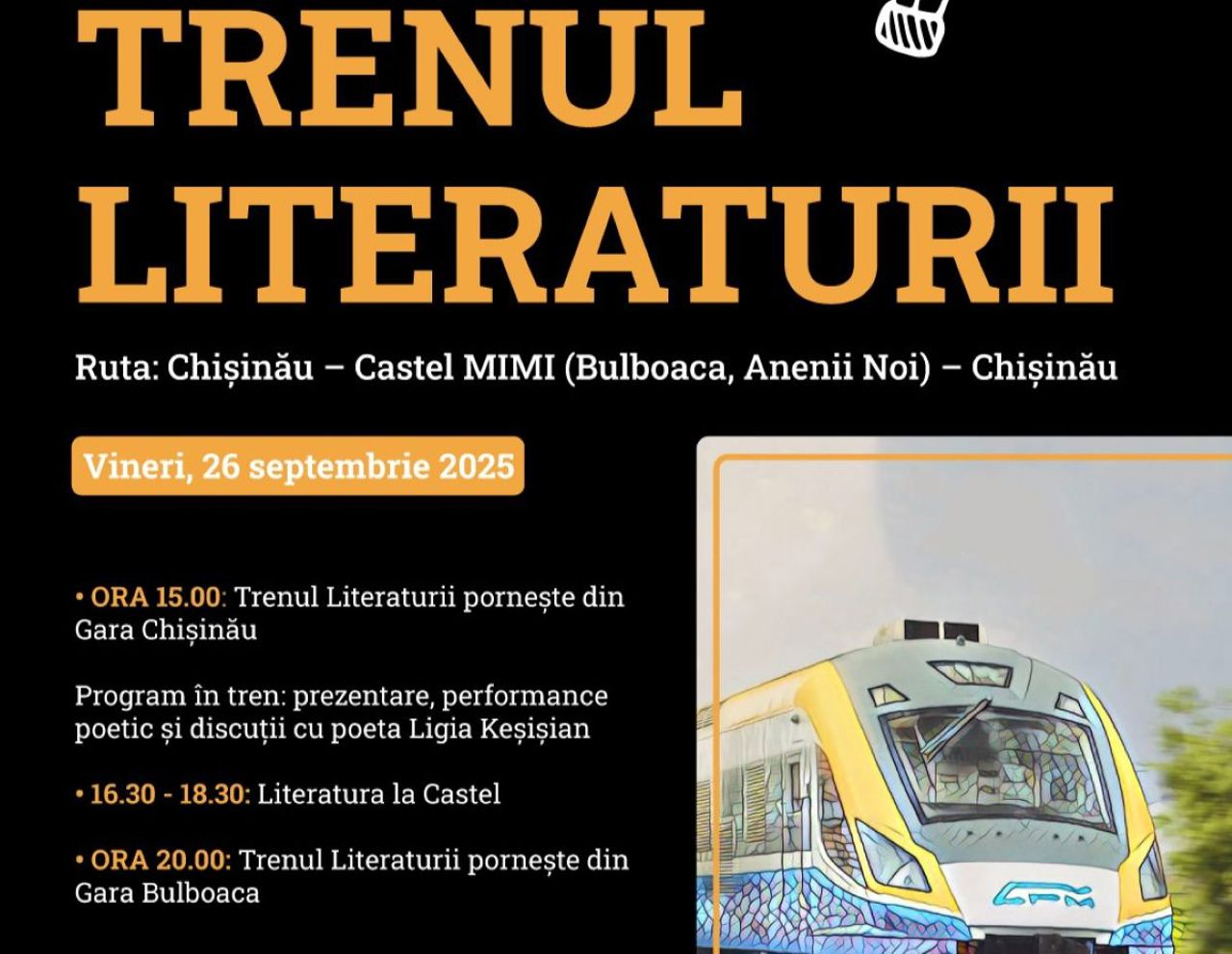 FILIT // Literature Train brings culture to MIMI Castle