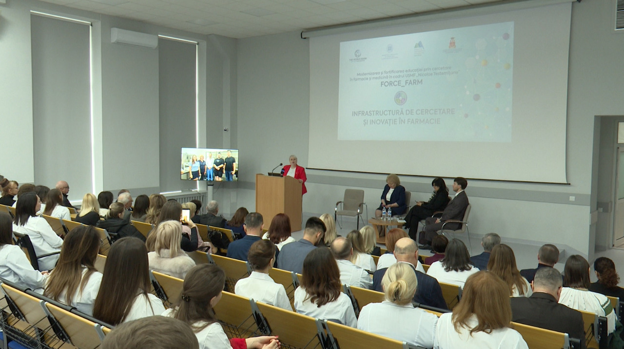 USMF deschide un spațiu unic în țară pentru educație prin cercetare farmaceutică