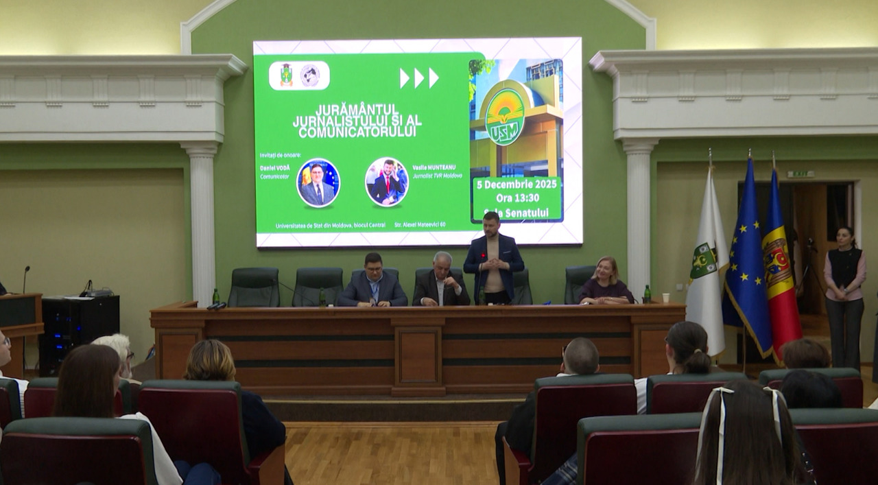 Viitorii jurnaliști au marcat începutul parcursului profesional prin depunerea  jurământului